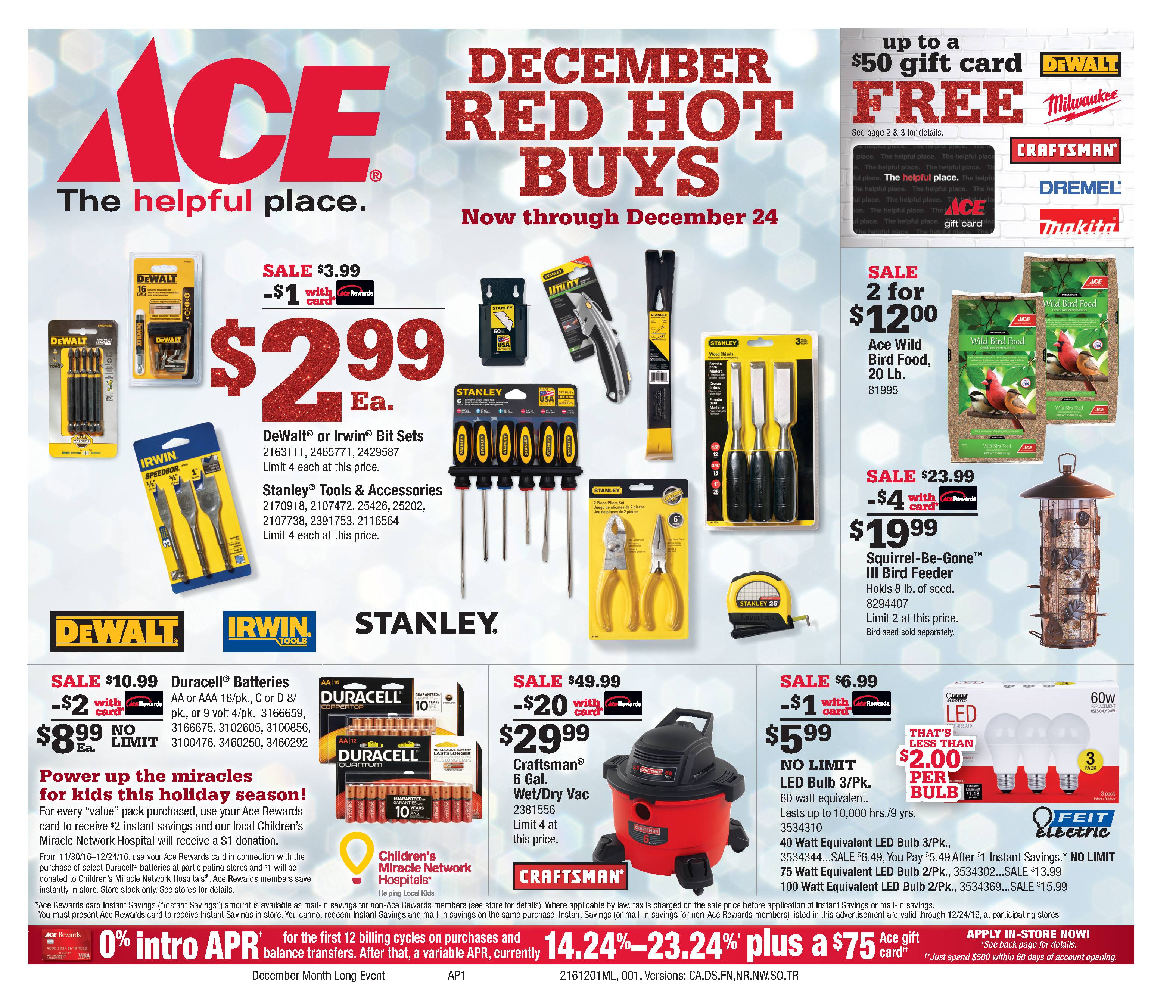 DECEMBER SAVINGS 1 Outer Banks Ace