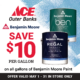Outer Banks paint specials $10 OFF all gallons of Benjamin Moore paint